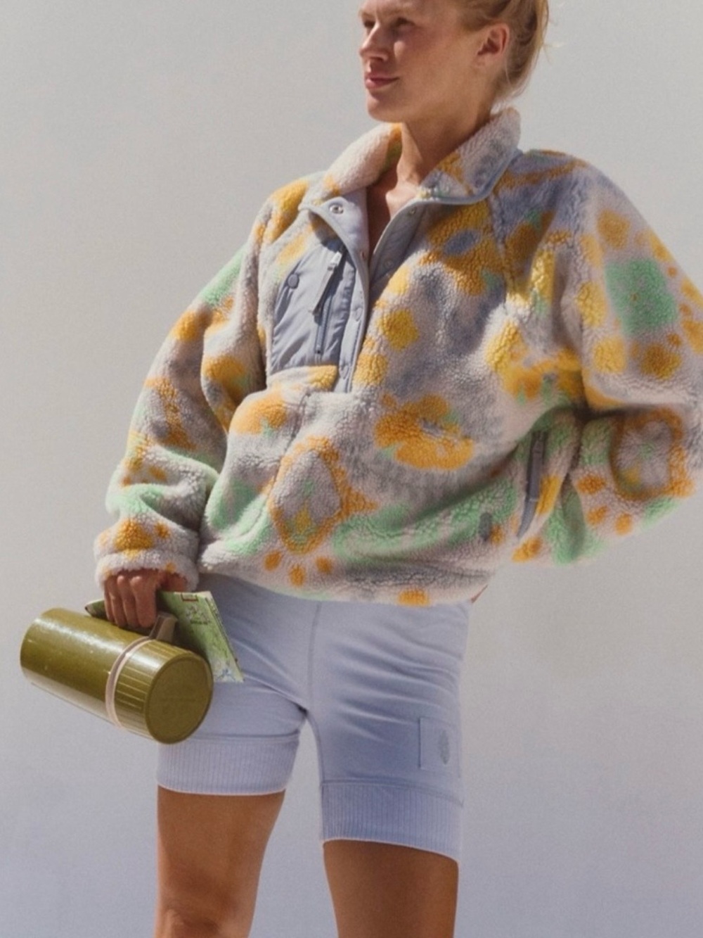 Free people hit the slopes printed fleece - Picture 3 of 6